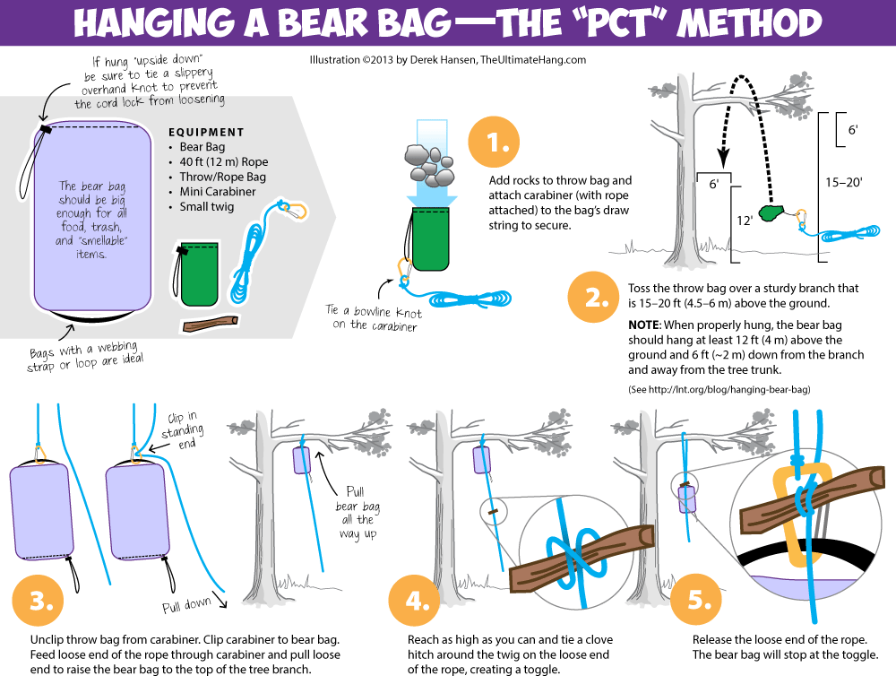 hanging a bear bag